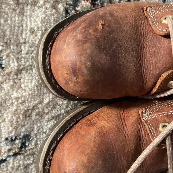 Women’s CAT work safety steel toe boots size 7.5 - Picture 5 of 7